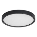 Rabalux - LED Bathroom Ceiling Light LED/18W/230V 3000/4000/6000K Ø29 cm IP44 Black