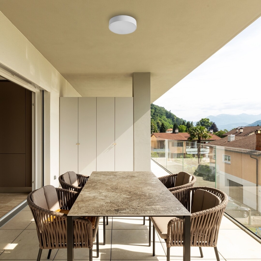 Rabalux - LED Bathroom ceiling light LED/18W/230V 3000-6000K IP44 white