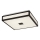 Rabalux - LED Bathroom ceiling light LED/18W/230V IP44 black