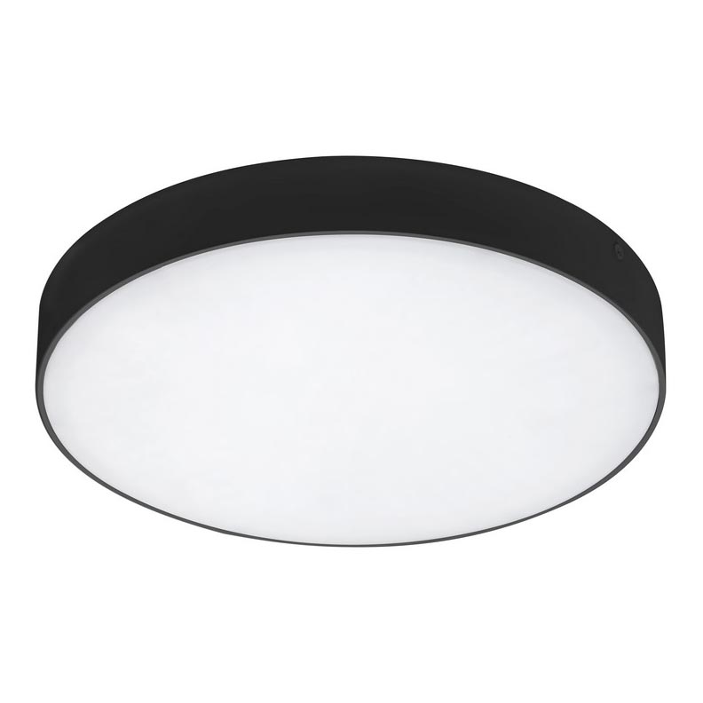Rabalux - LED Bathroom Ceiling Light LED/24W/230V 2800K/4000K/6000K IP44 Black Ø 30 cm