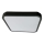Rabalux - LED Bathroom ceiling light LED/24W/230V 3000/4000/6000K IP44 29x29 cm black