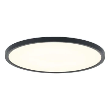 Rabalux - LED bathroom ceiling light LED/24W/230V 3000/4000/6000K Ø 40 cm IP44 black