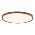 Rabalux - LED Bathroom Ceiling Light LED/24W/230V 3000/4000/6000K Ø 40 cm IP44 Brown
