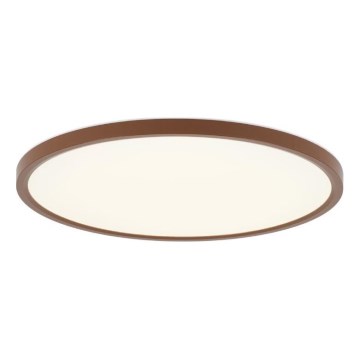 Rabalux - LED Bathroom Ceiling Light LED/24W/230V 3000/4000/6000K Ø 40 cm IP44 Brown