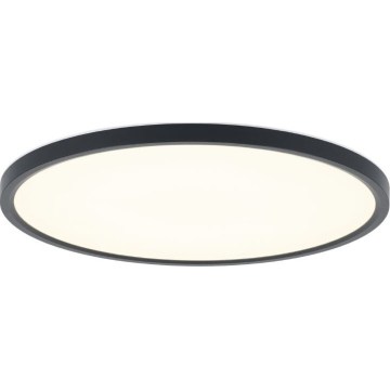 Rabalux - LED Bathroom Ceiling Light LED/24W/230V 3000/4000/6000K Ø40 cm IP44 Black