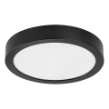 Rabalux - LED Bathroom Ceiling Light LED/24W/230V Ø 22 cm IP44 Black