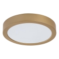 Rabalux - LED Bathroom Ceiling Light LED/24W/230V Ø 22 cm IP44 Gold
