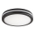 Rabalux - LED Bathroom Ceiling Light LED/28W/230V 3000/4000/6500K IP54 black Ø 30 cm