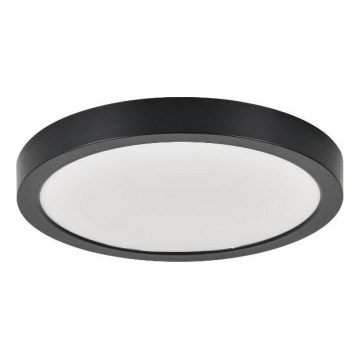 Rabalux - LED Bathroom Ceiling Light LED/30W/230V Ø 30 cm IP44 Black