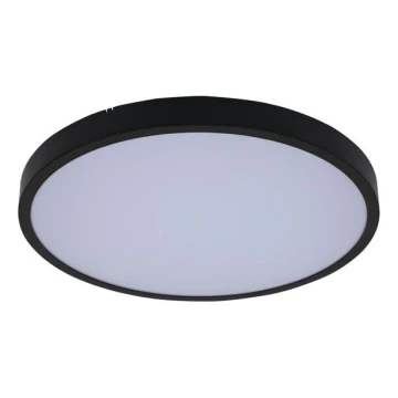 Rabalux - LED Bathroom ceiling light LED/36W/230V 3000/4000/6000K IP44 d. 42 cm black
