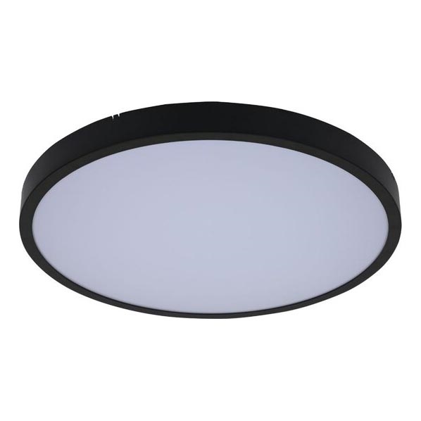 Rabalux - LED Bathroom ceiling light LED/36W/230V 3000/4000/6000K IP44 d. 42 cm black