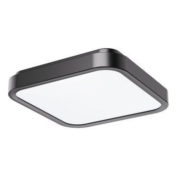 Rabalux - LED Bathroom ceiling light LED/48W/230V IP44 4000K 42x42 cm black