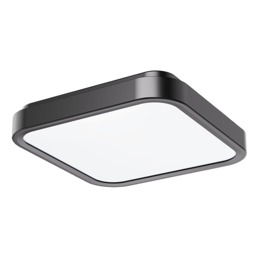 Rabalux - LED Bathroom ceiling light LED/48W/230V IP44 4000K 42x42 cm black