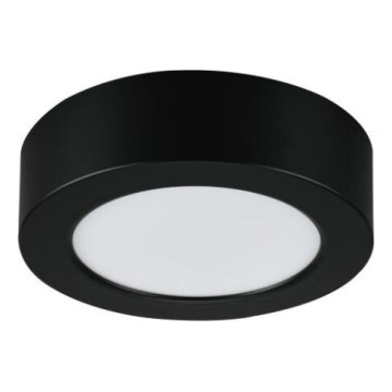 Rabalux - LED bathroom ceiling light LED/7W/230V Ø 12 cm IP44 black
