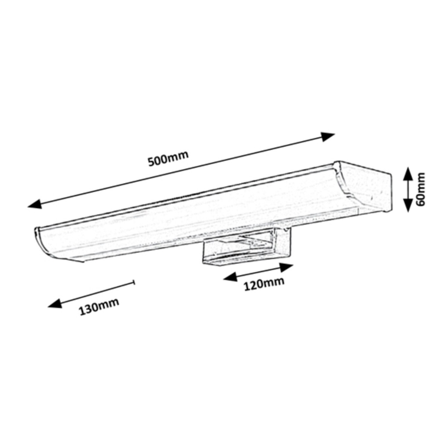 Rabalux - LED Bathroom mirror lighting LED/7,5W/230V IP44