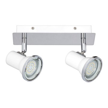 Rabalux - LED bathroom spotlight 2xGU10/4,5W/230V