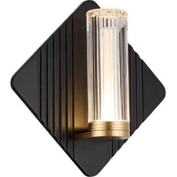 Rabalux - LED Bathroom Wall Light LED/7W/230V IP44 Black/Gold