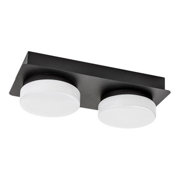 Rabalux - LED Ceiling bathroom light 2xLED/5,5W/230V IP44 black