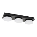 Rabalux - LED Ceiling bathroom light 3xLED/6W/230V IP44 black