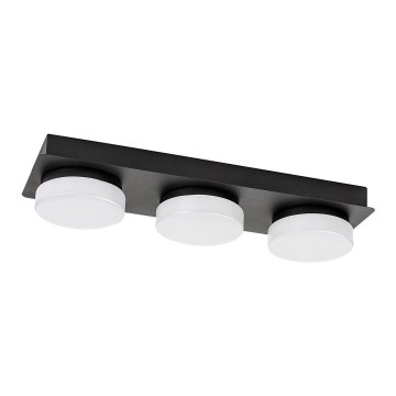 Rabalux - LED Ceiling bathroom light 3xLED/6W/230V IP44 black
