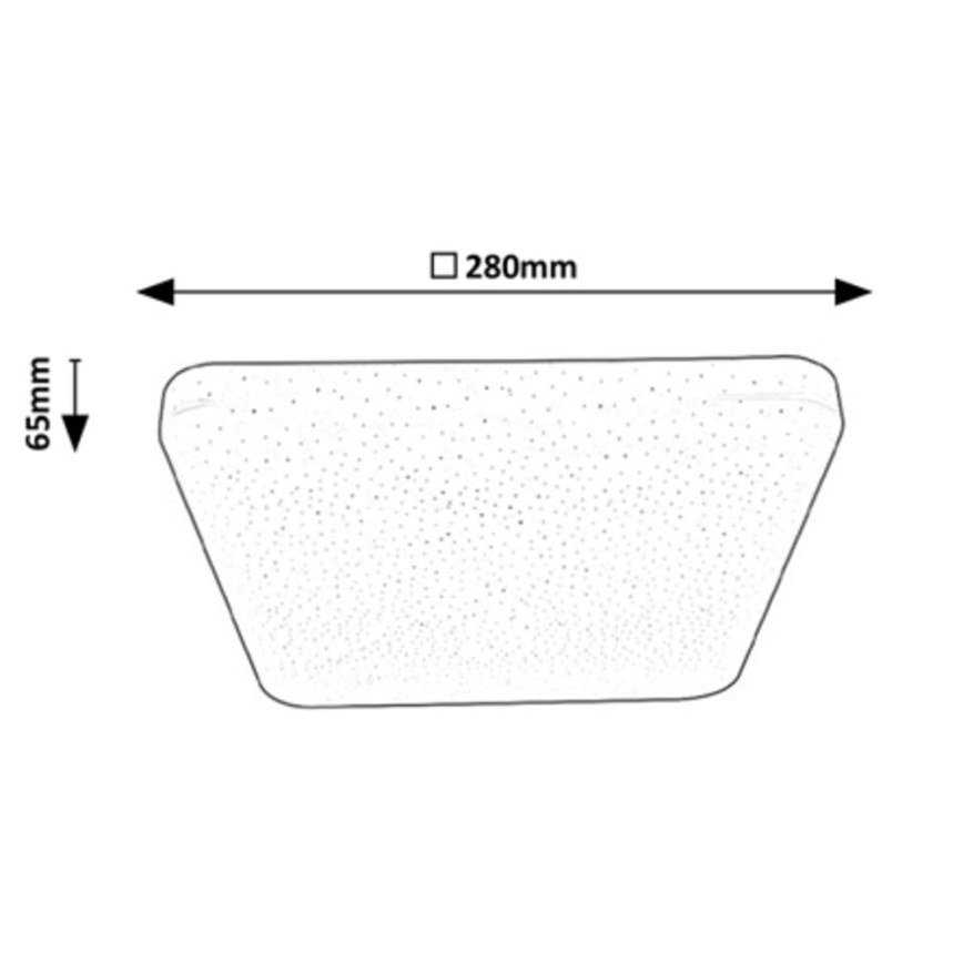 Rabalux - LED Ceiling light LED/12W/230V