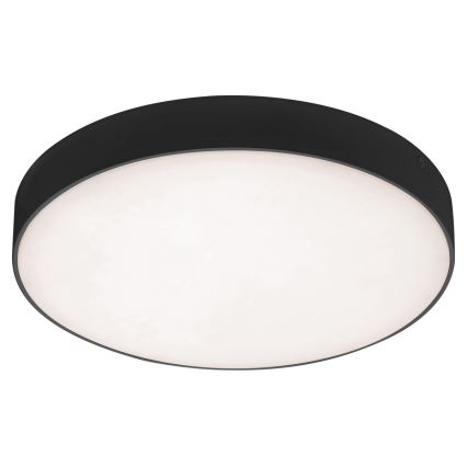 Rabalux - LED Ceiling Light 18W, 230V, 2800–6000K, IP44, Black, Ø 17.5 cm