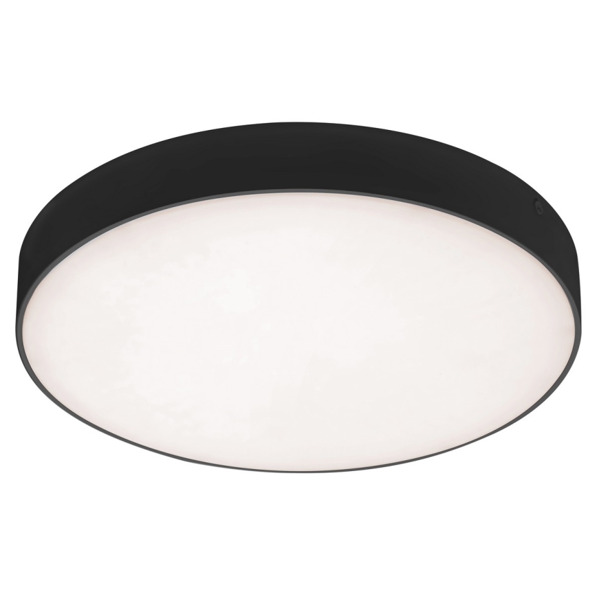Rabalux - LED Ceiling Light 18W, 230V, 2800–6000K, IP44, Black, Ø 17.5 cm