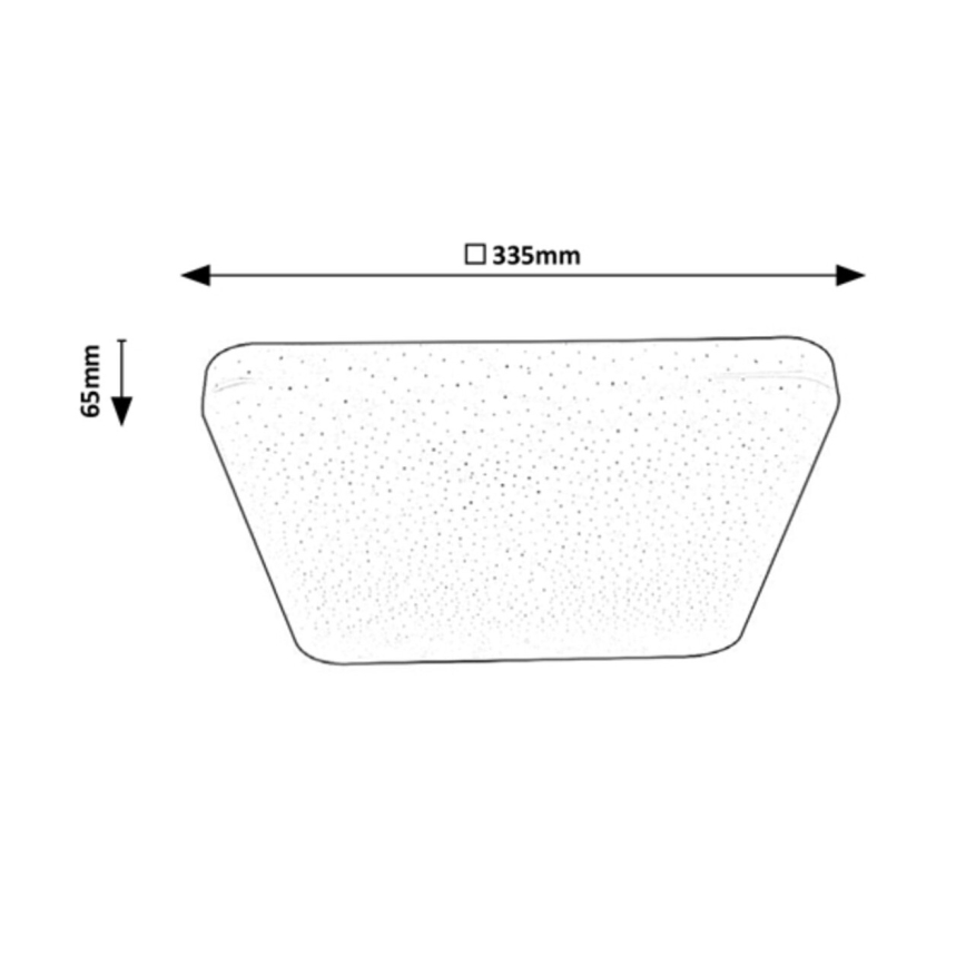 Rabalux - LED Ceiling light LED/18W/230V