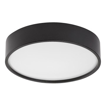 Rabalux - LED Ceiling light LED/18W/230V IP44 4000K d. 28 cm black