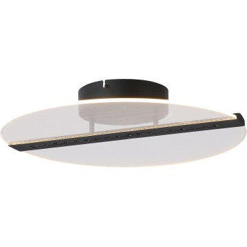 Rabalux - LED Ceiling Light LED/20W/230V 3000 Ø 41 cm black/clear