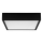 Rabalux - LED Ceiling light LED/22W/230V 3000/4000/6000K 21x21 cm black