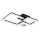 Rabalux - LED Ceiling light LED/22W/230V 3000/4000/6500K black