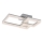 Rabalux - LED Ceiling light LED/22W/230V 3000/4000/6500K matte chrome 47x47 cm