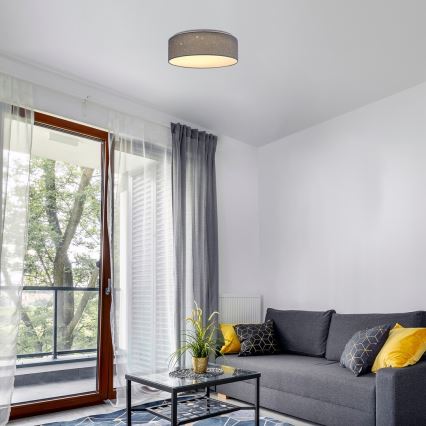 Rabalux - LED Ceiling Light LED/22W/230V grey Ø 40 cm