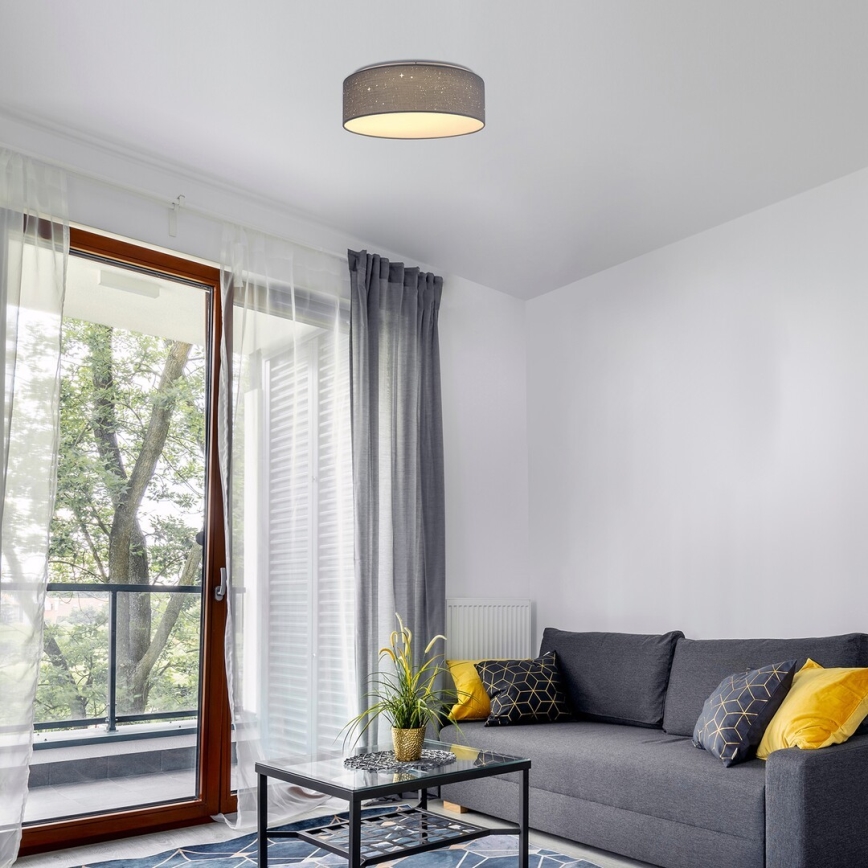 Rabalux - LED Ceiling Light LED/22W/230V grey Ø 40 cm