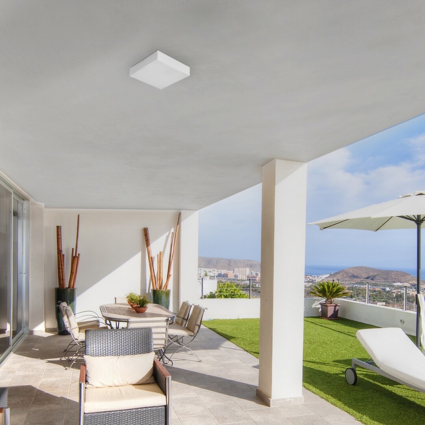 Rabalux - LED Ceiling Light, 24W/230V, 2800-6000K, IP44, White, 30x30 cm