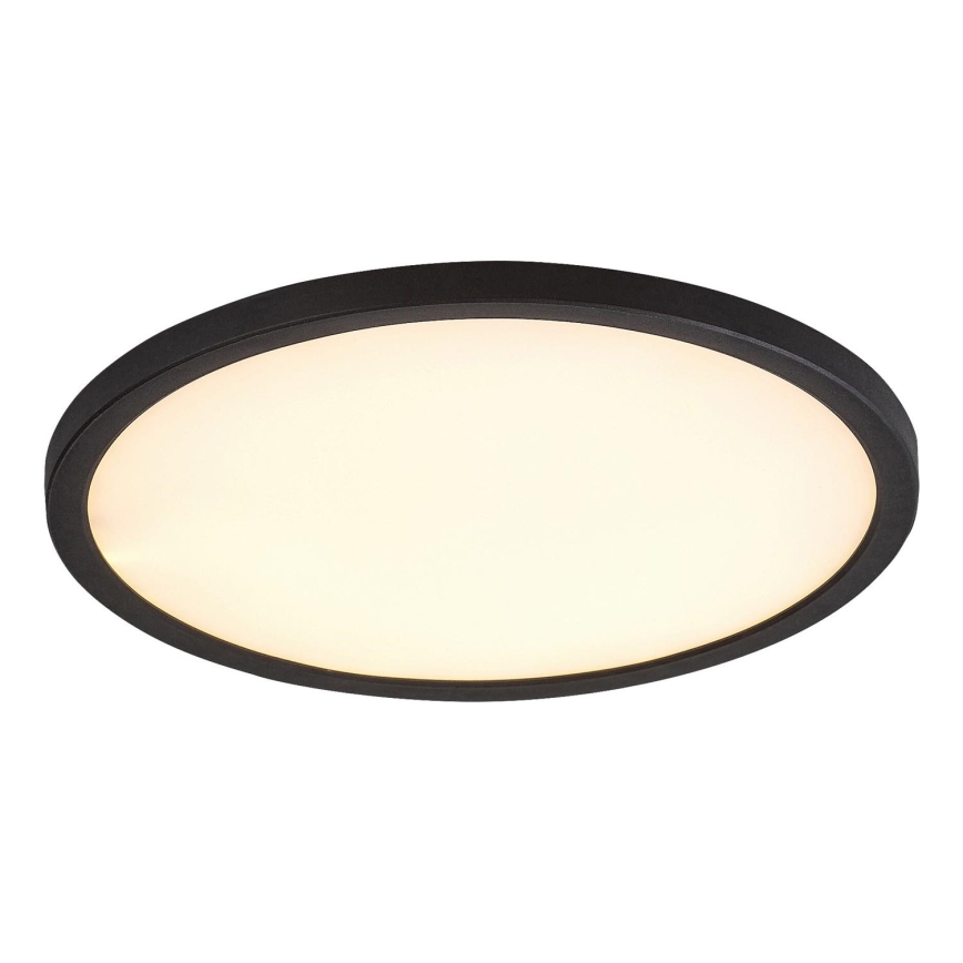 Rabalux - LED Ceiling light LED/24W/230V 3000/4000/6000K d. 29 cm black