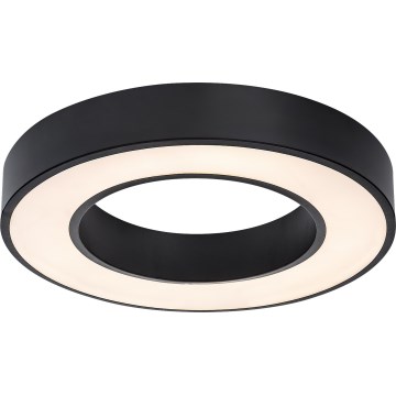 Rabalux - LED Ceiling Light LED/24W/230V 3000/4000/6500K Ø 40 cm Black
