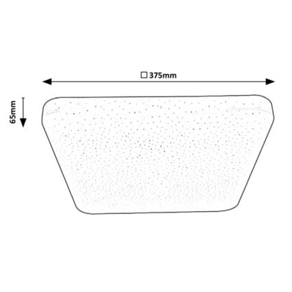 Rabalux - LED Ceiling light LED/24W/230V