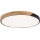 Rabalux - LED Ceiling Light LED/42W/230V 3000/4000/6500K Black/Oak dia. 41 cm