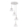 Rabalux - LED Chandelier on a string AVIANA 4xLED/6W/230V