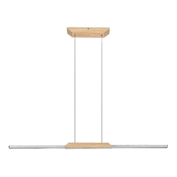 Rabalux - LED Chandelier on a string LED/26W/230V 4000K beech