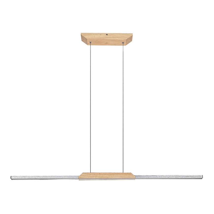 Rabalux - LED Chandelier on a string LED/26W/230V 4000K beech