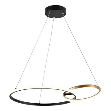 Rabalux - LED Chandelier on a string LED/36W/230V black/gold