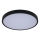 Rabalux - LED Dimmable bathroom ceiling light LED/24W/230V 3000-6000K IP44 d. 35,5 cm black + remote control
