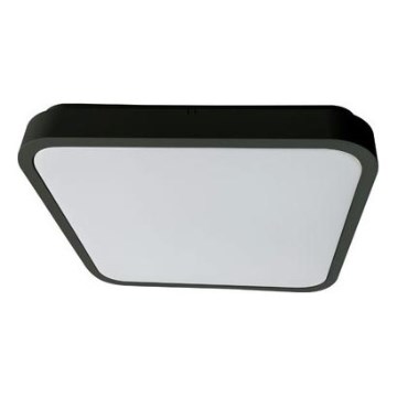 Rabalux - LED Dimmable bathroom ceiling light LED/36W/230V 3000-6000K IP44 42x42 cm black + remote control