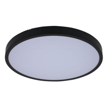 Rabalux - LED Dimmable bathroom ceiling light LED/36W/230V 3000-6000K IP44 d. 42 cm black + remote control