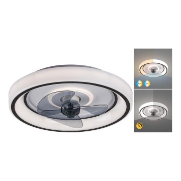 Rabalux - LED Dimmable ceiling fan LED/67W/230V 3000-6000K + remote control