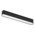 Rabalux - LED Dimmable ceiling light for 1-phase rail system LED/12W/24V 2700-5500K Wi-Fi Tuya 22 cm black