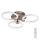 Rabalux - LED Dimmable ceiling light LED/21W/230V 3000/4000/6000K + remote control